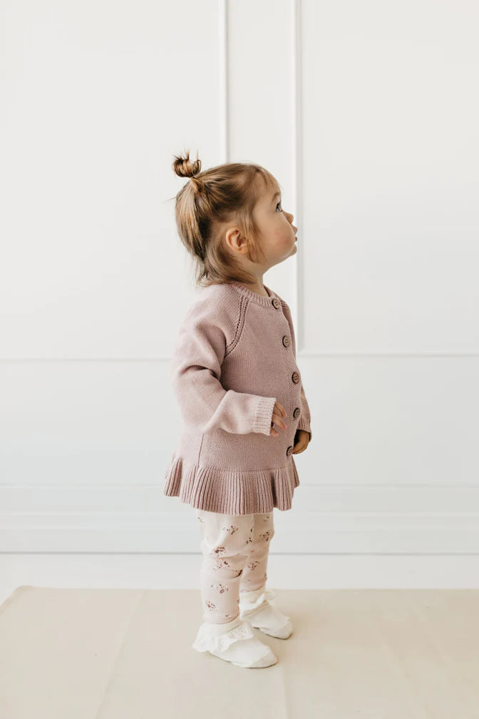 Ava Cardigan - Dusky Rose