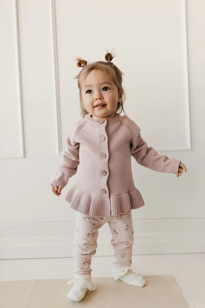 Ava Cardigan - Dusky Rose
