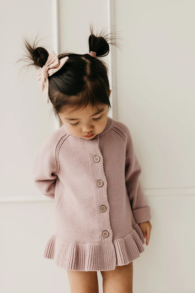 Ava Cardigan - Dusky Rose