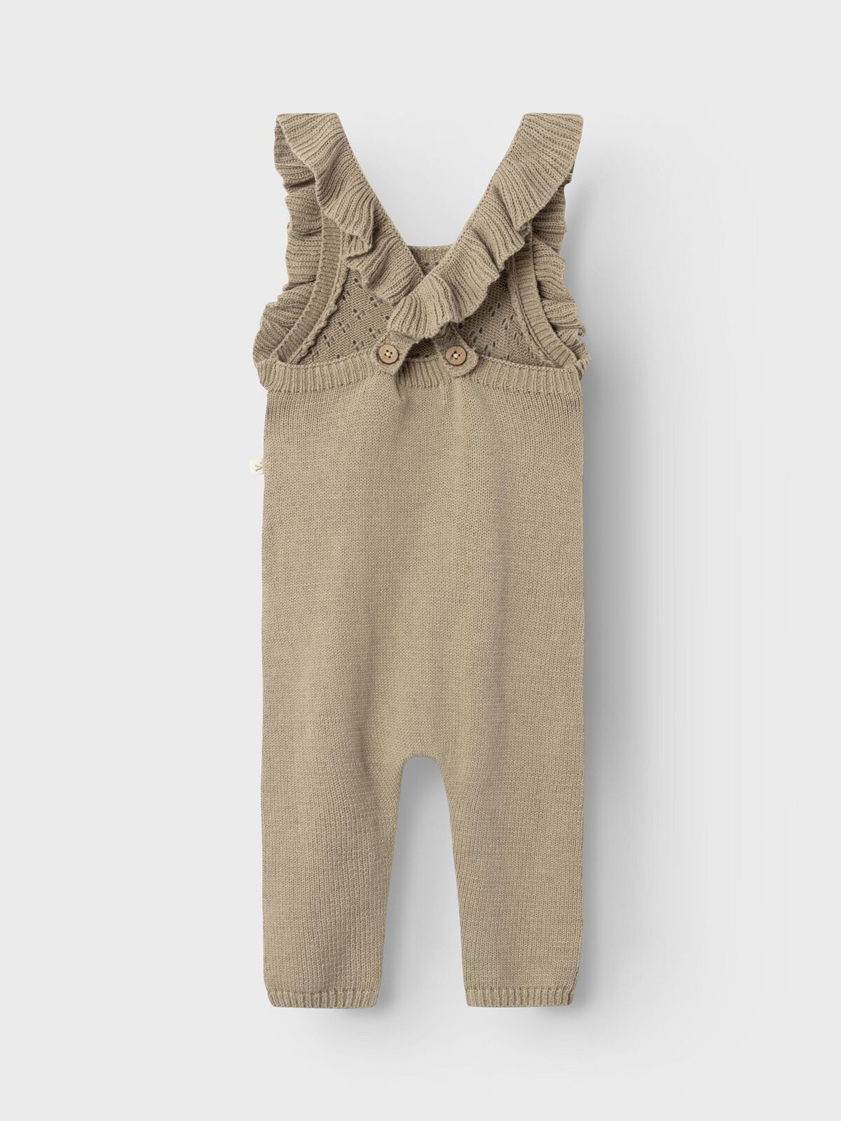 Knitted Overalls - Chinchilla