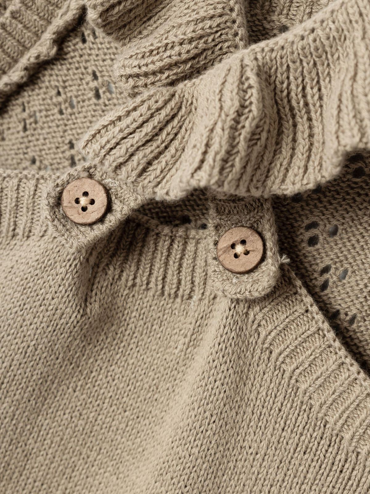 Knitted Overalls - Chinchilla