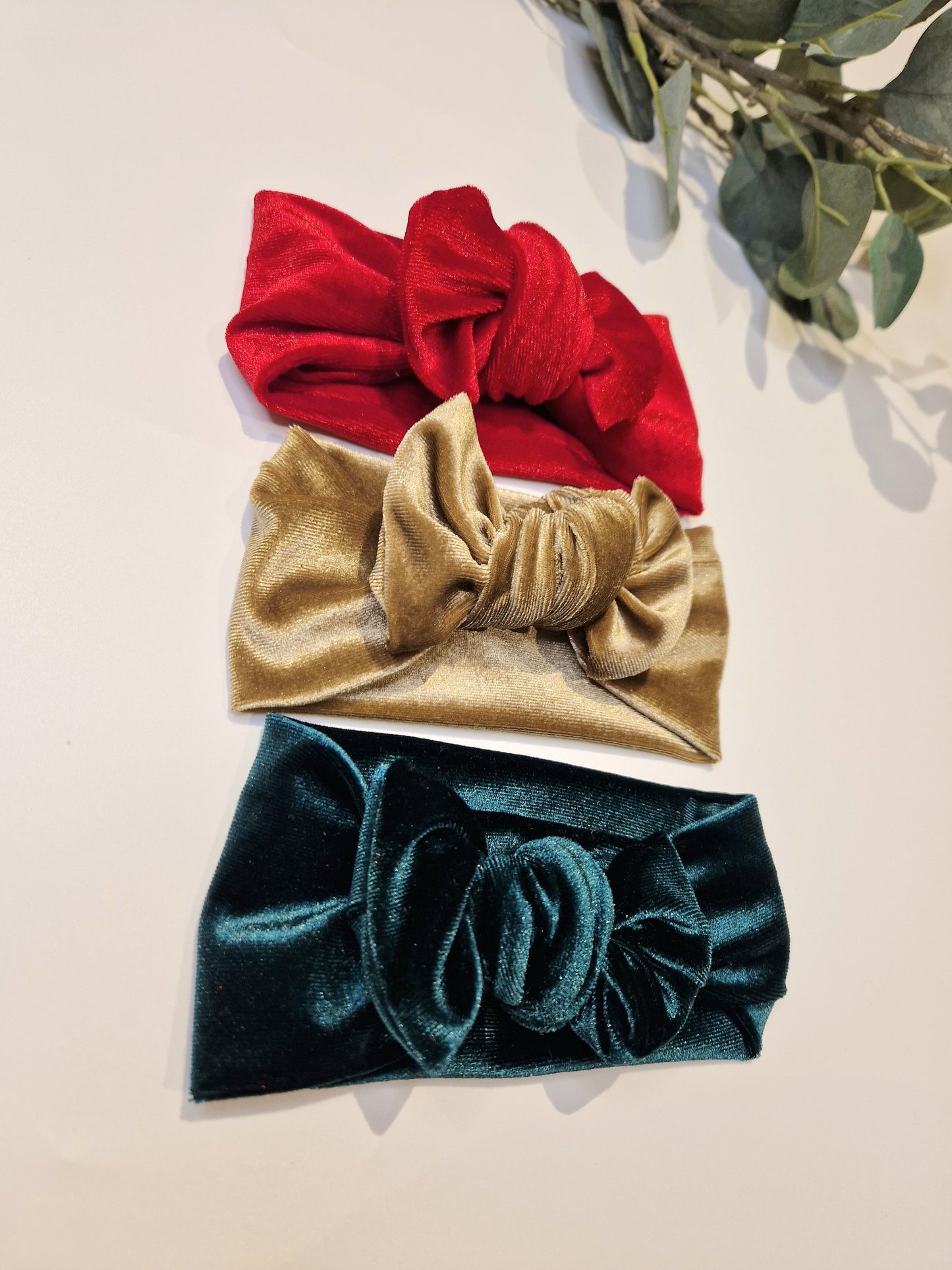 Velvet Headband - Champagne