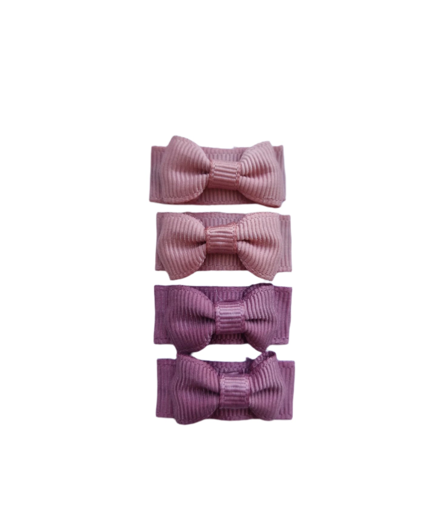 Mini Bow Hair Clip - 4 pack