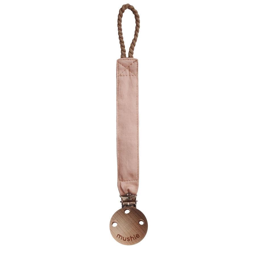 Fabric Soother Clip - Blush