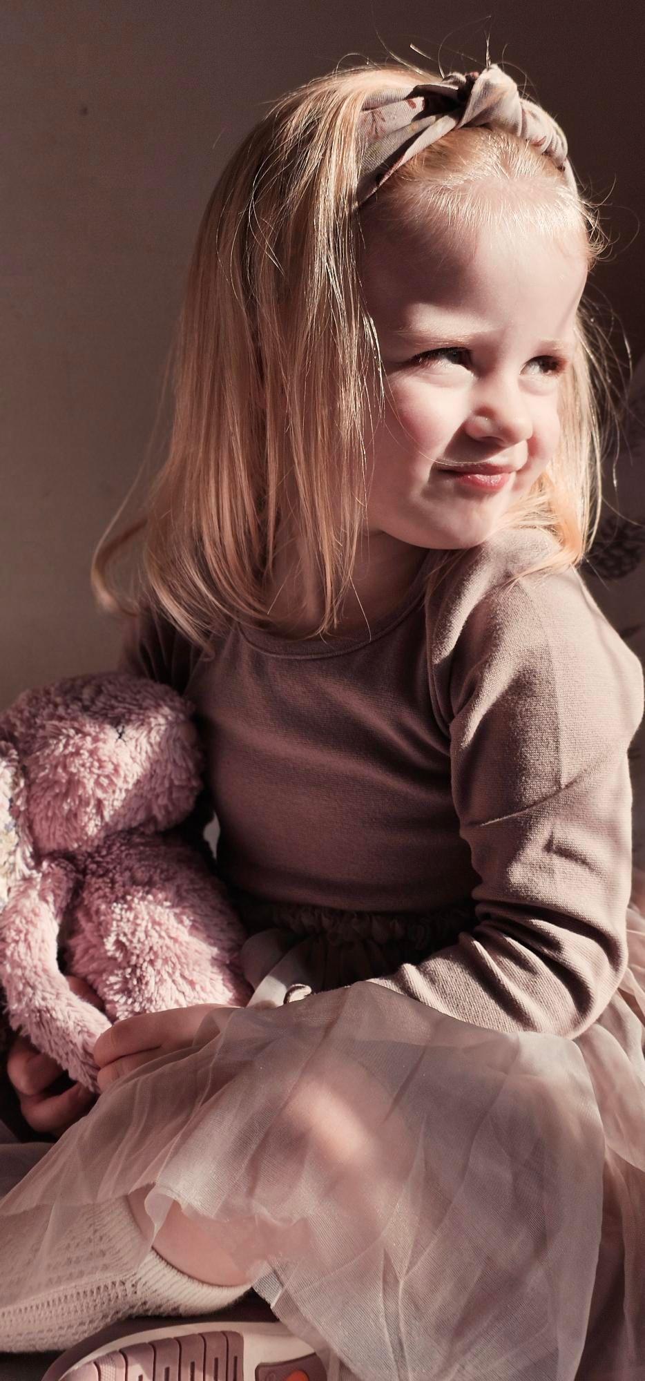 Myla Headband - Mauve Blossom