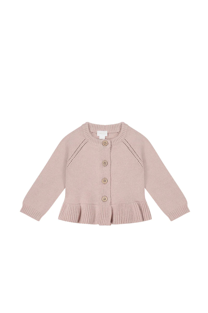 Ava Cardigan - Dusky Rose