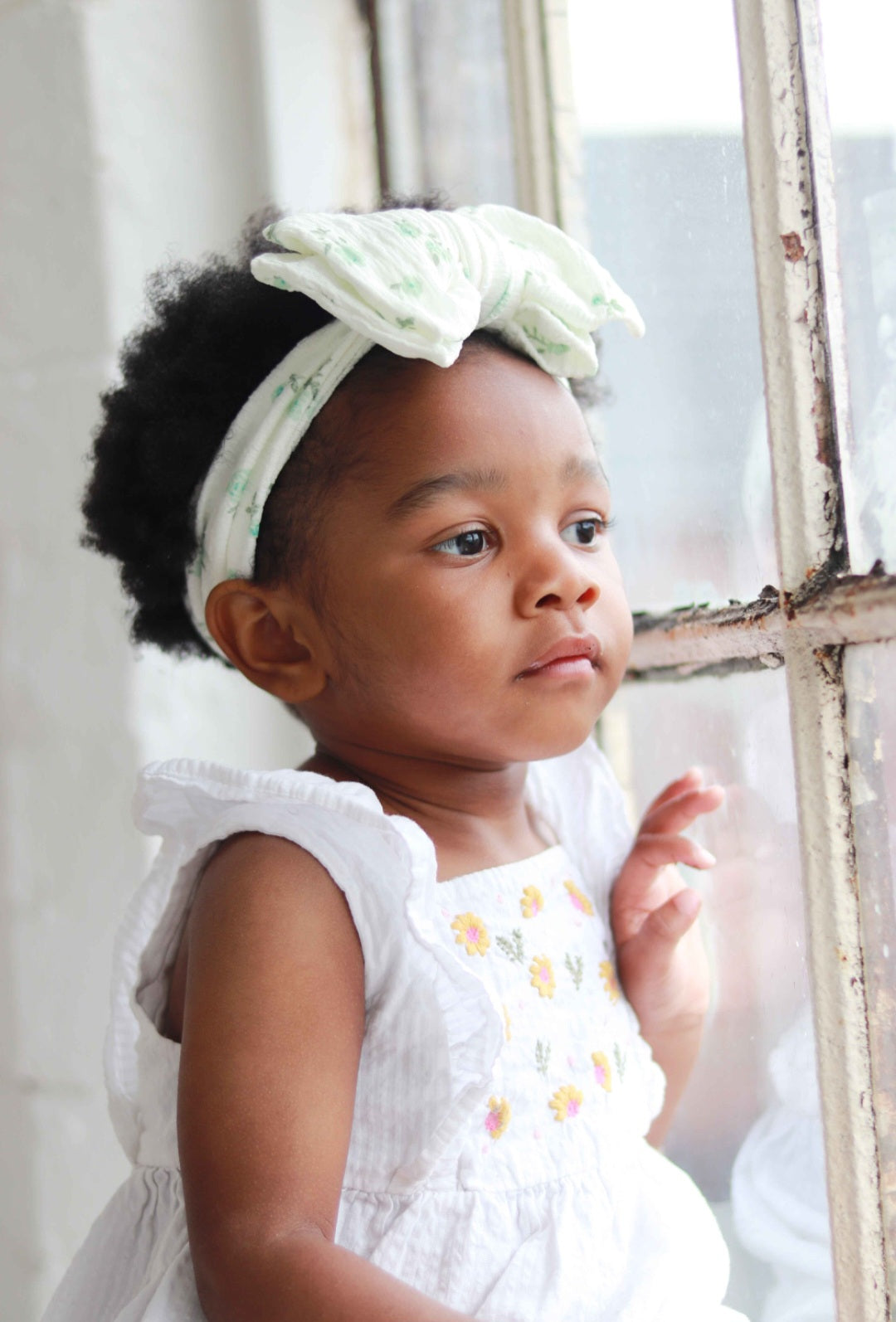 Luna Headband - Blue Rose