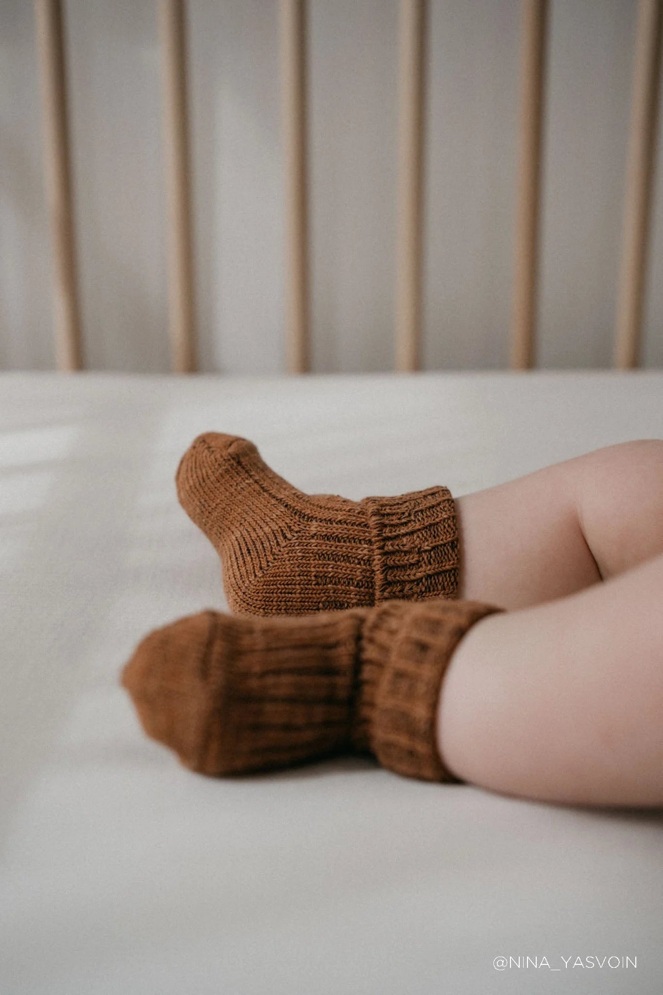 Marle Sock - Cinnamon Marle