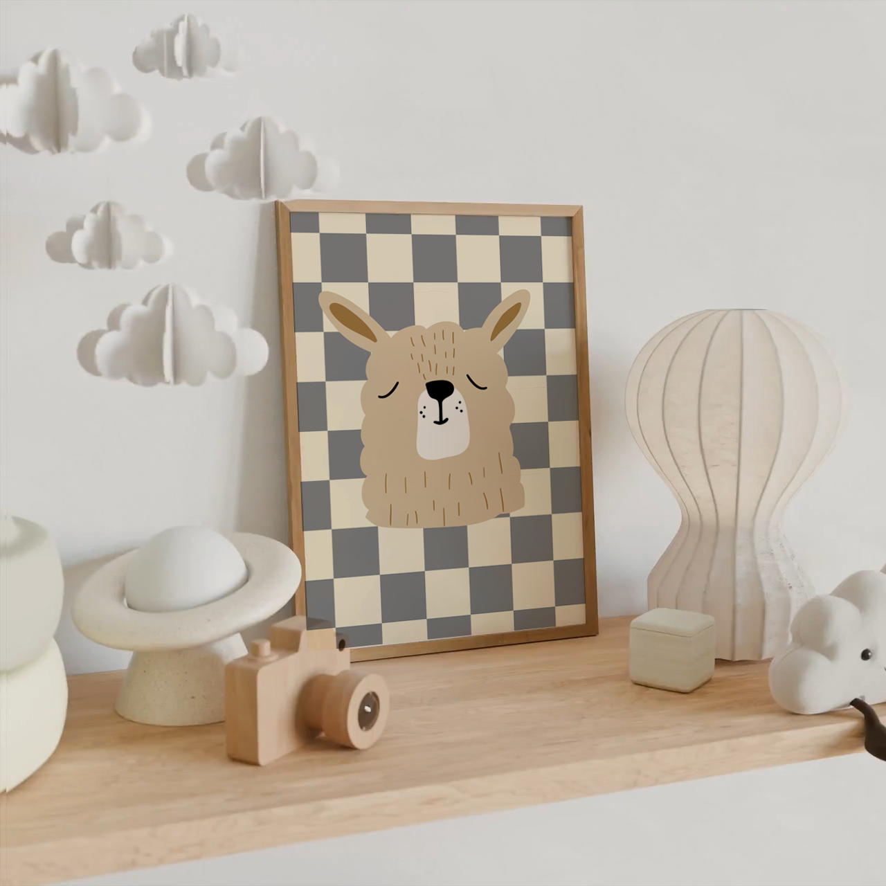 Checkered Animal Prints