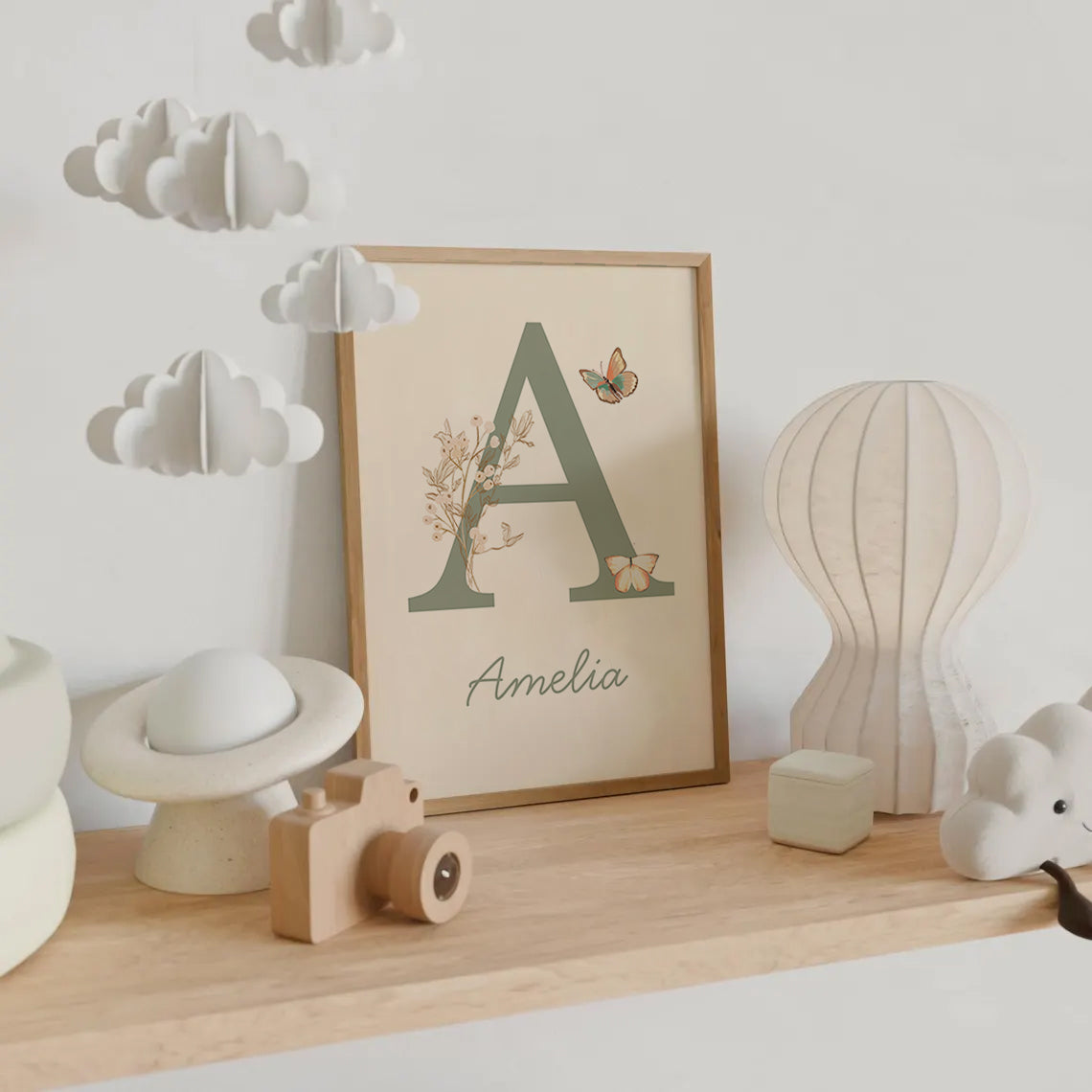 Butterfly Personalised Name Print