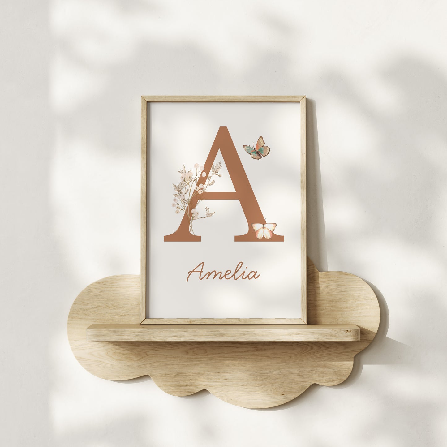 Butterfly Personalised Name Print