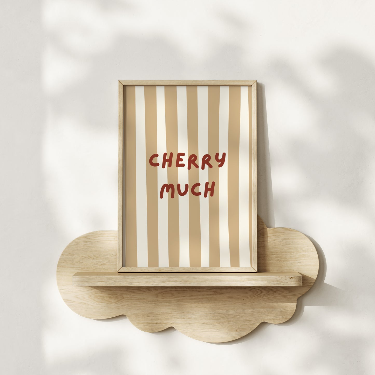 Cherry Much Wall Art Print