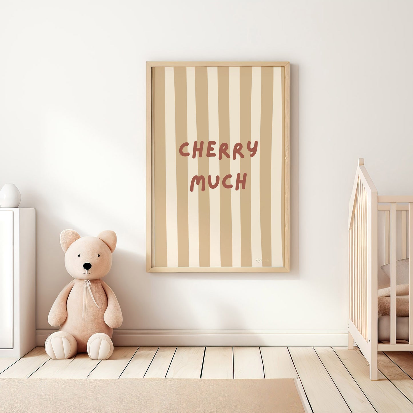 Cherry Much Wall Art Print