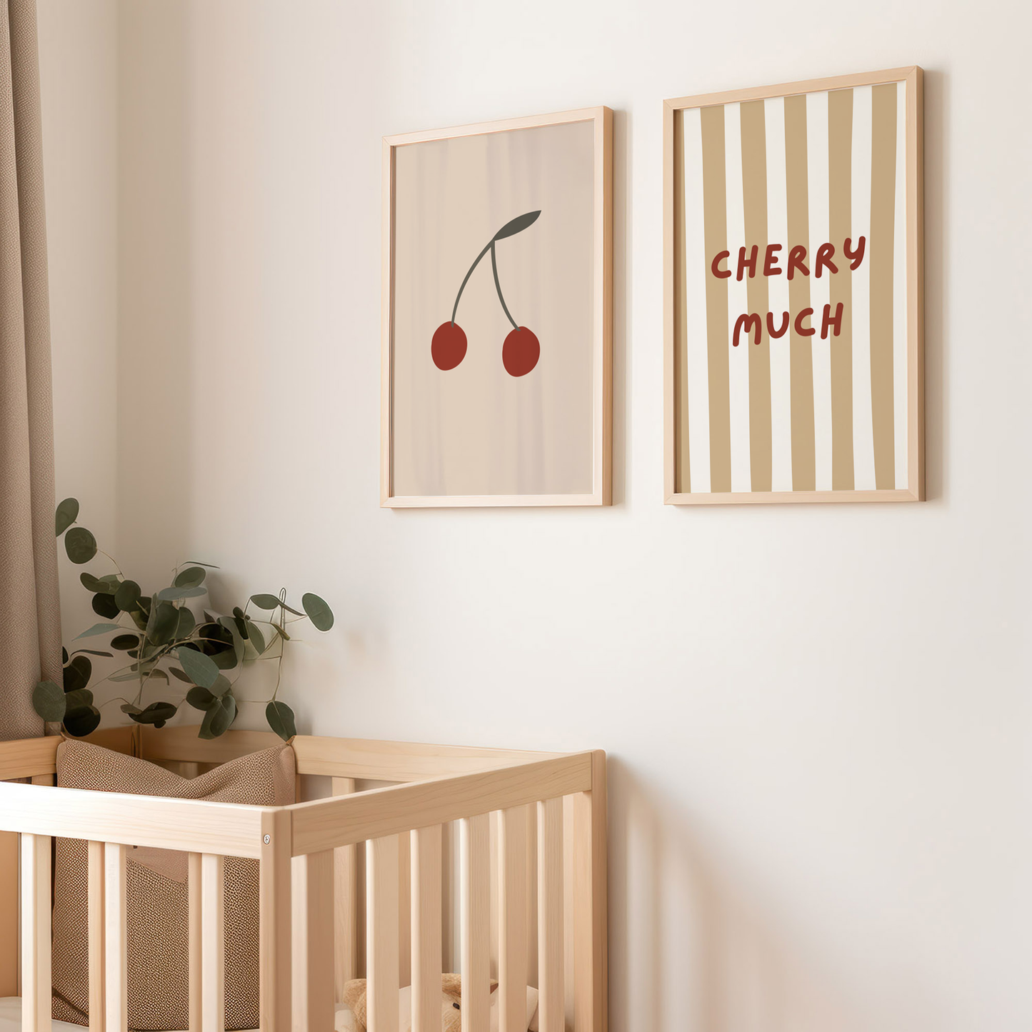 Cherry Much Wall Art Print
