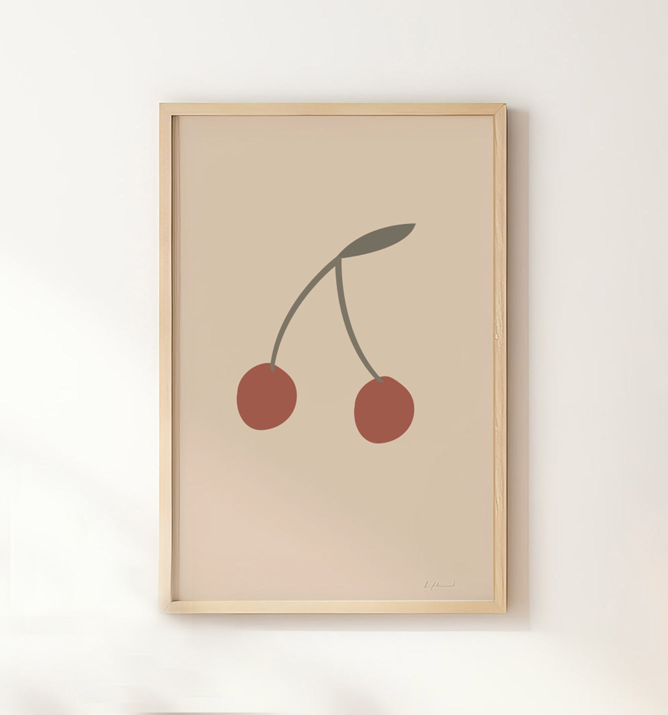 Cherry Wall Art Print
