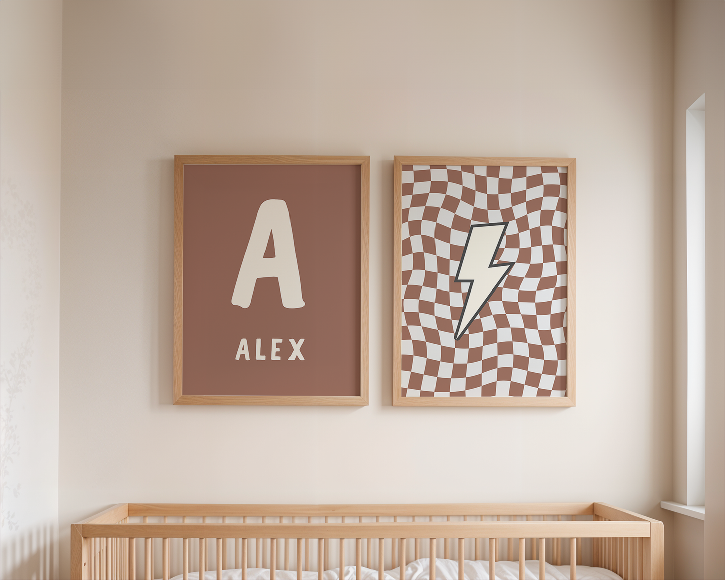 Cool Dude Personalised Name Print - Set of 3