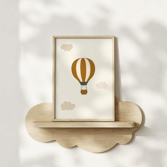 Hot Air Balloon Print