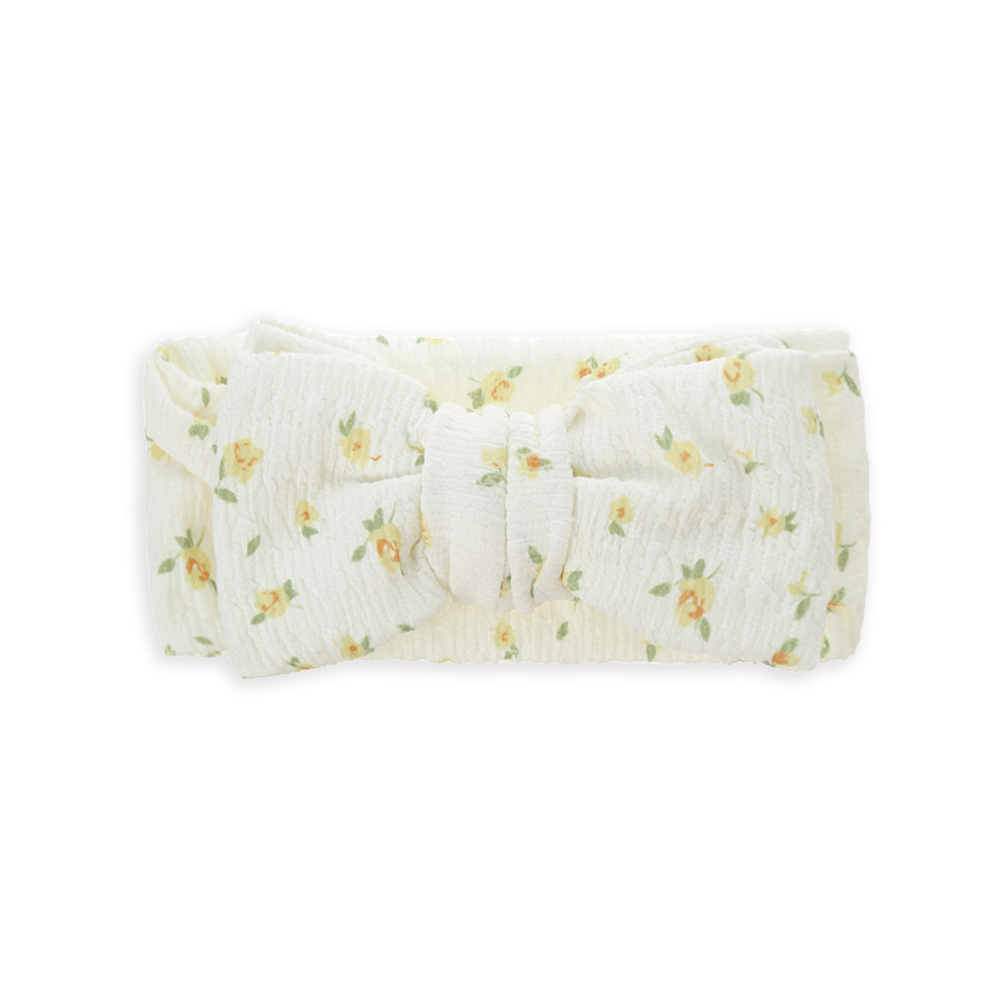 Luna Headband - Yellow Rose