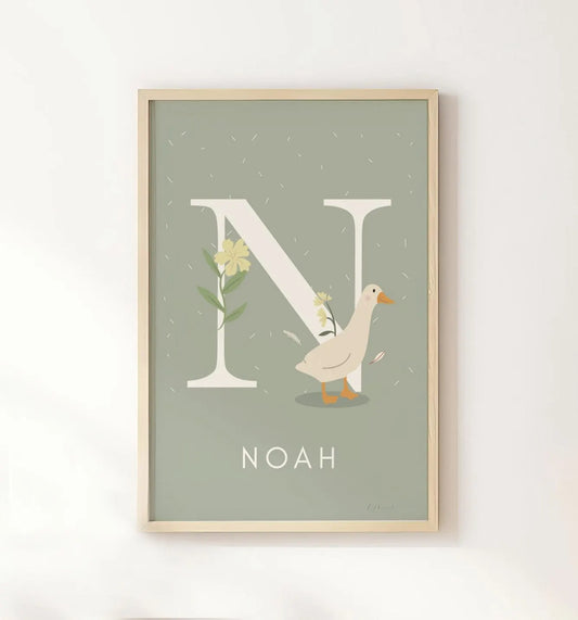 Goose Personalised Name Print