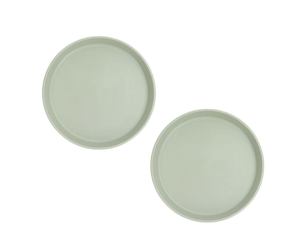 2 Tutete Plates - Sage