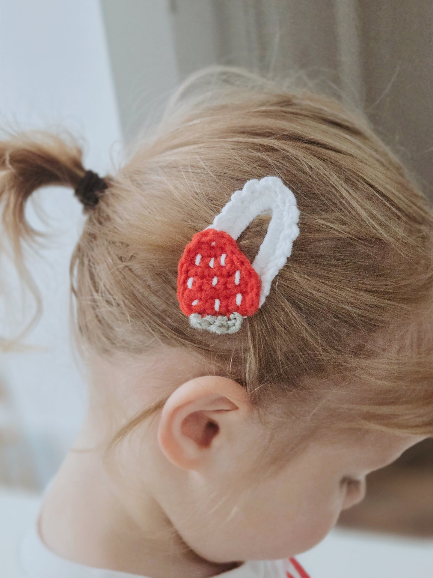 Crochet Hair Clip - Tutti Fruitti