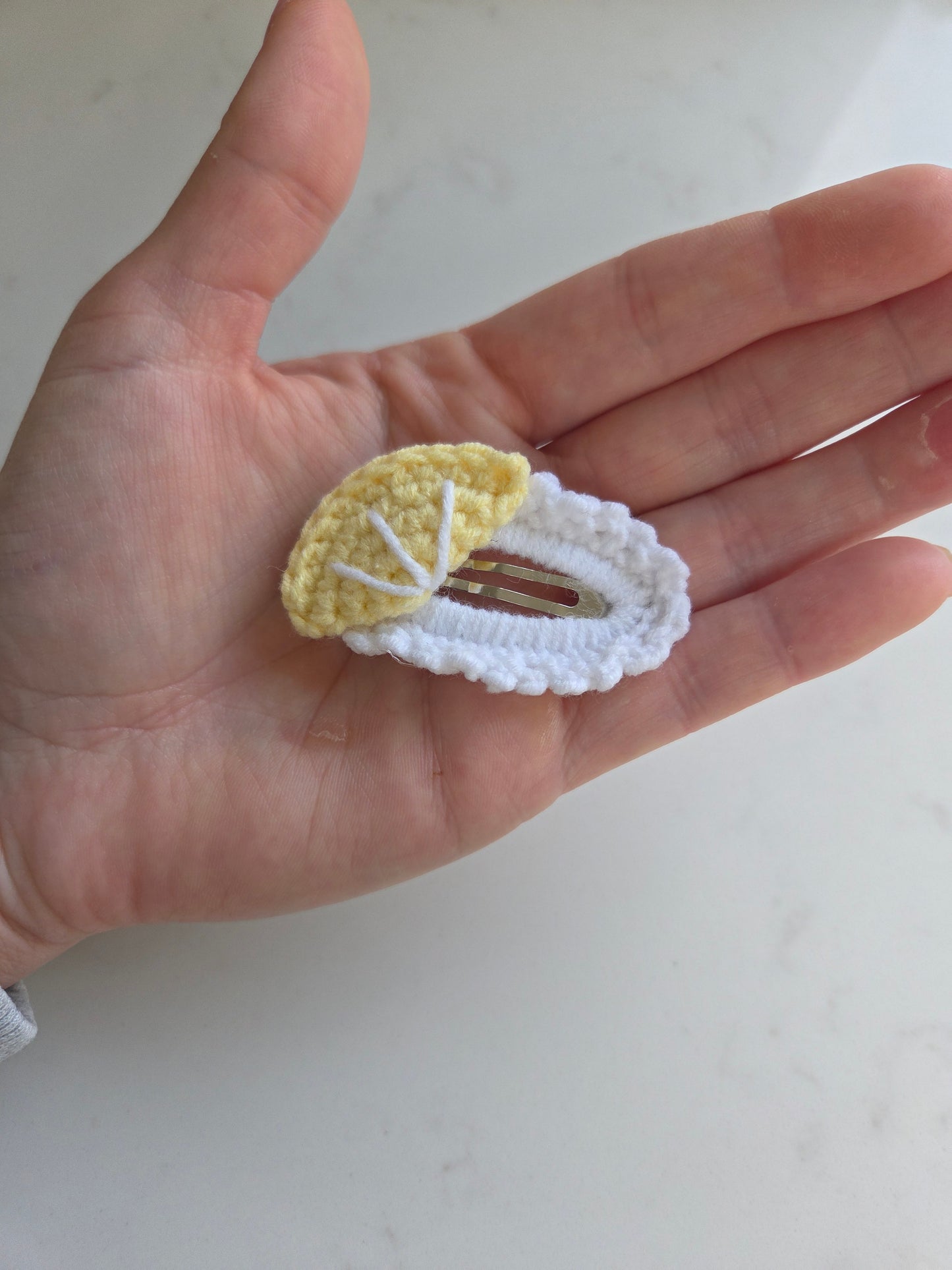 Crochet Hair Clip - Tutti Fruitti