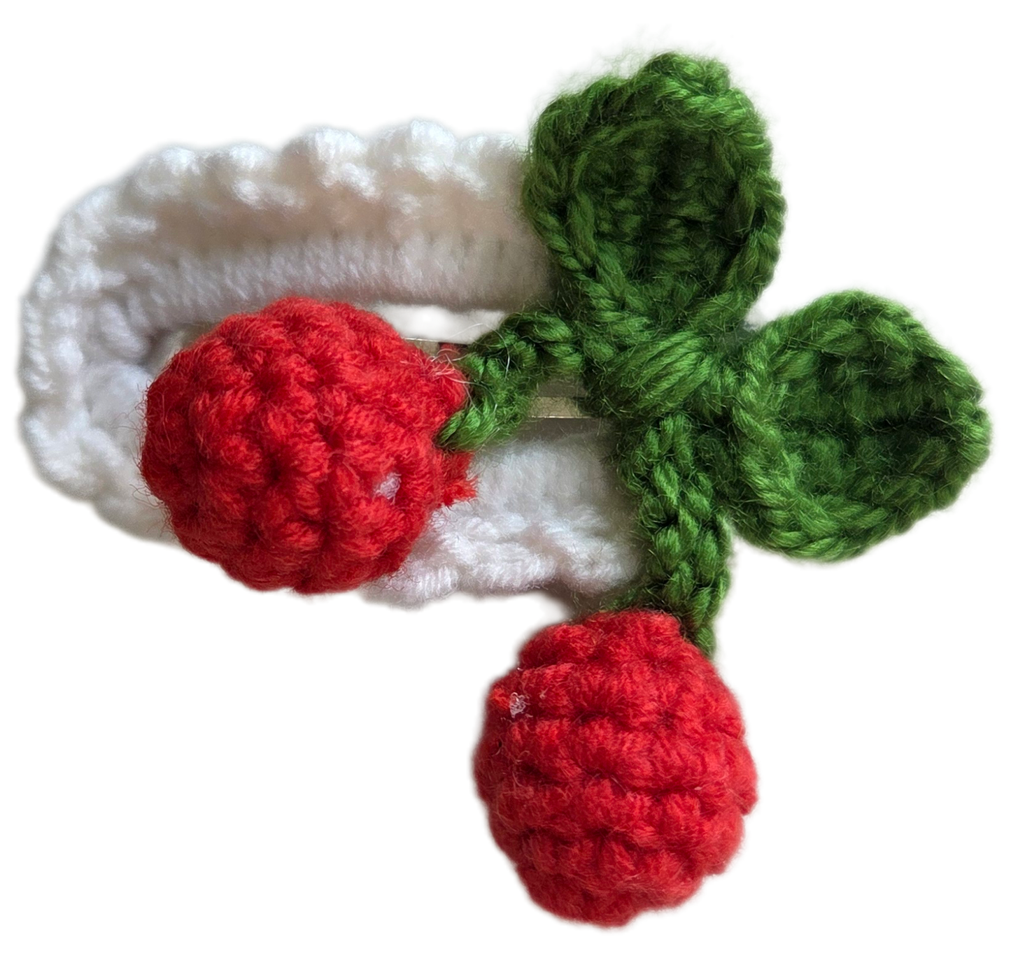 Crochet Hair Clip - Tutti Fruitti