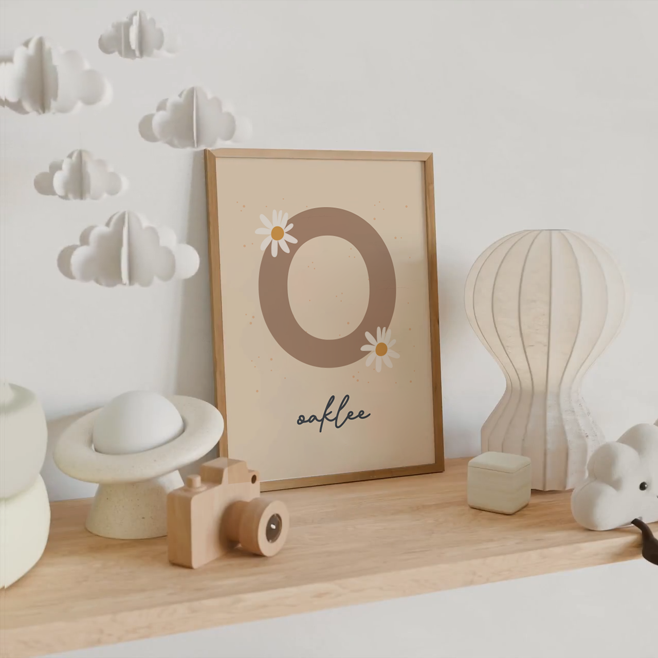 Daisy Personalised Name Print
