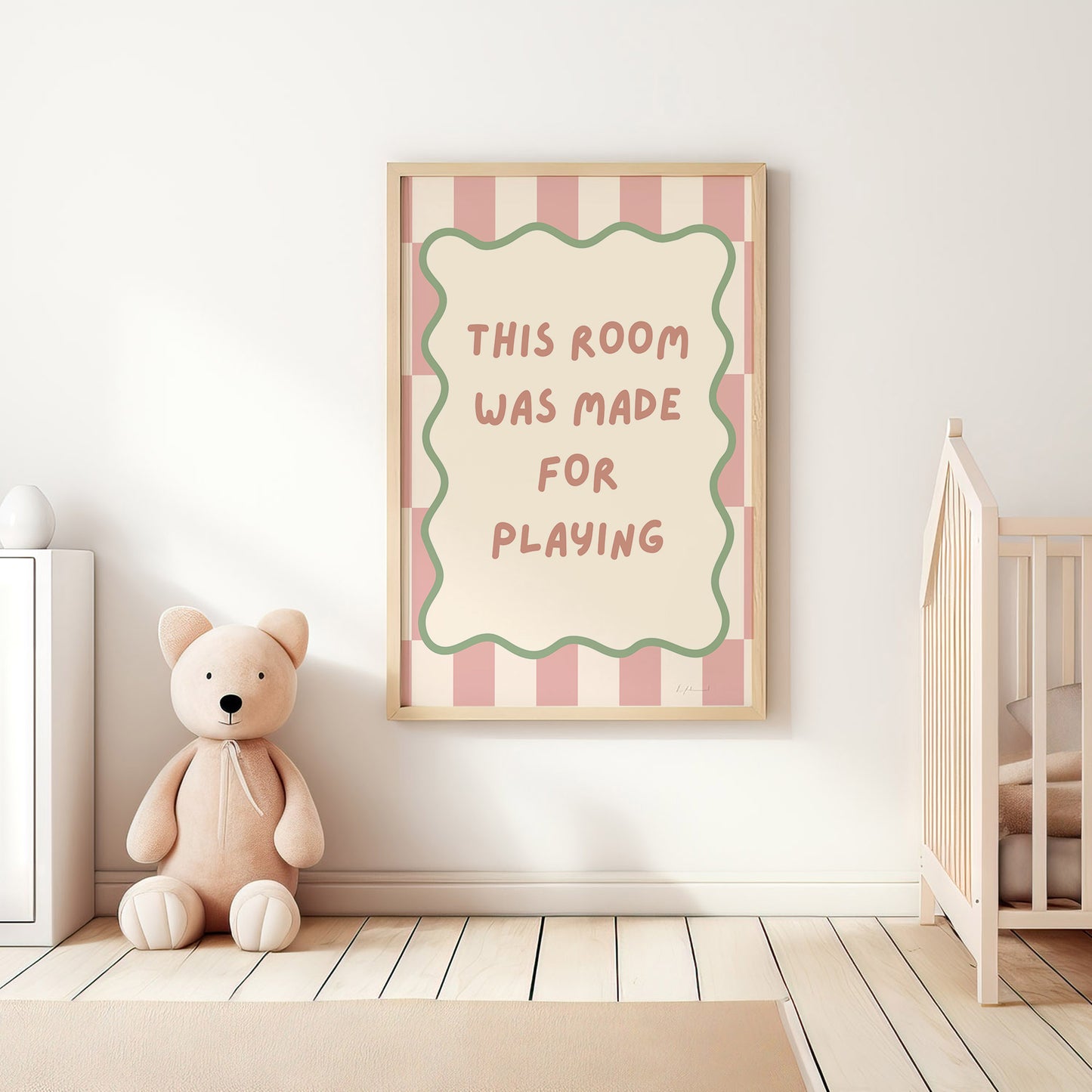 This room was made for playing - Pink