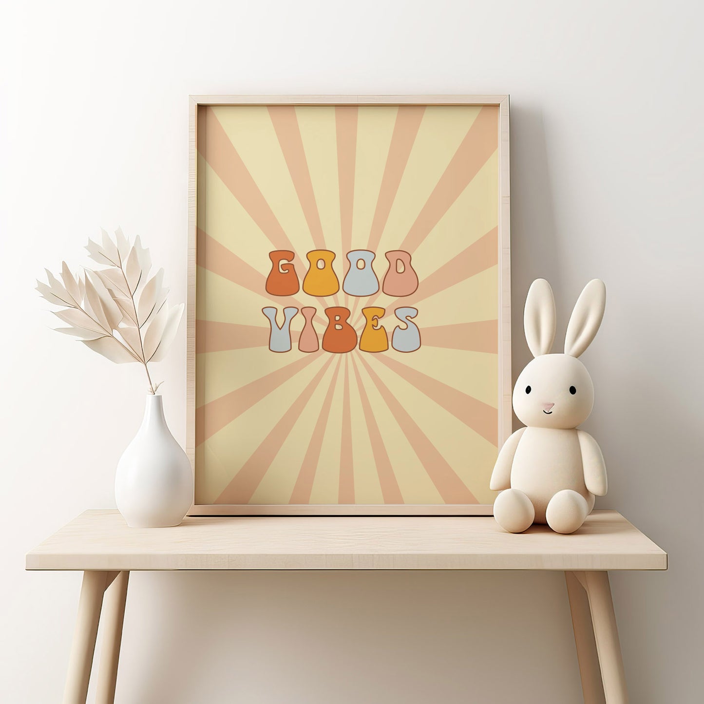 Flower Power Name Print - Set of 3