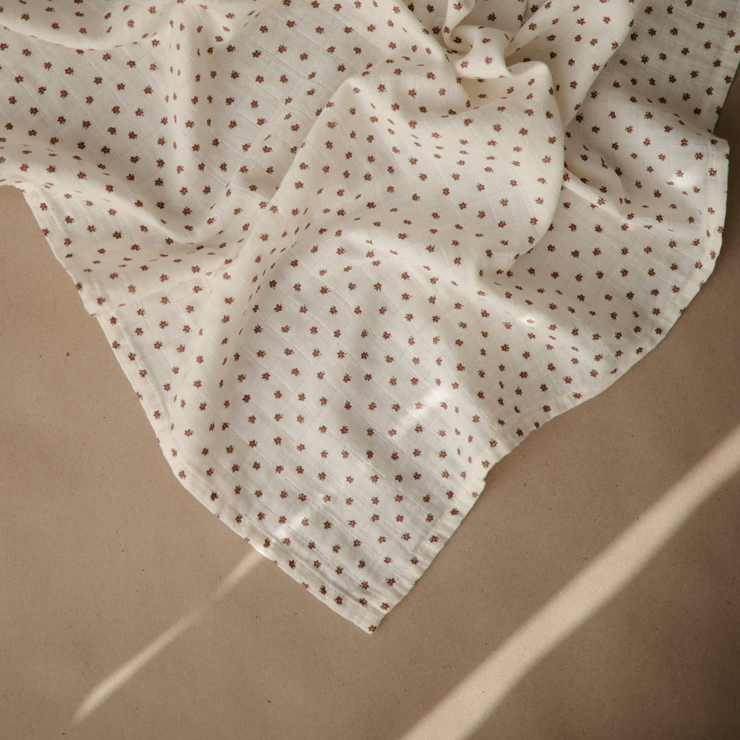 Muslin Cloths 3-Pack - Bloom