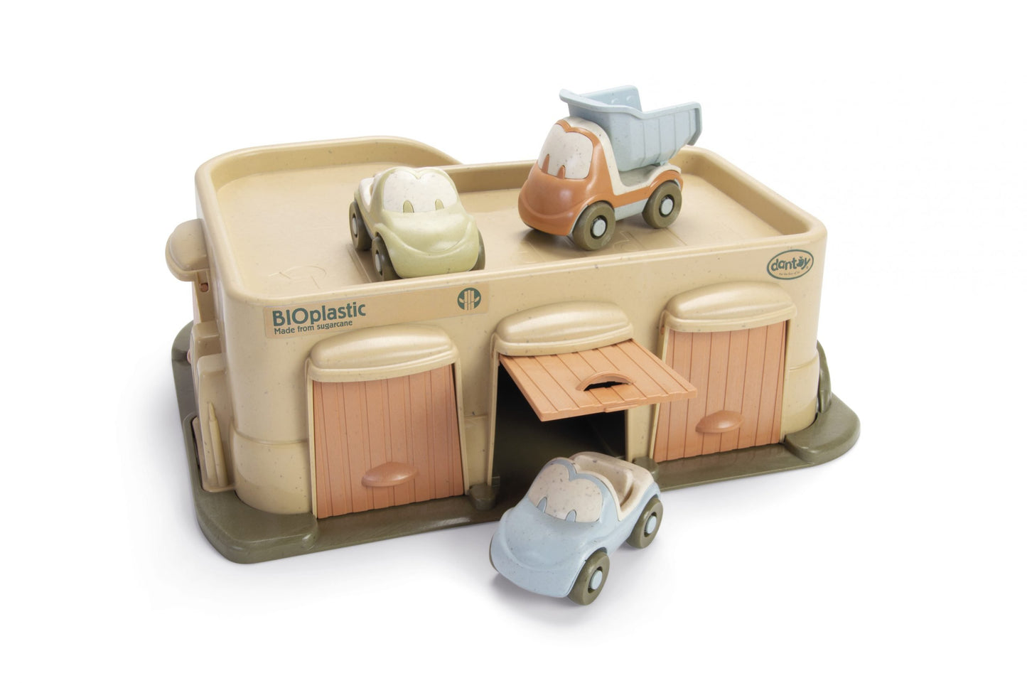 BioPlastic Garage with 3 Cars