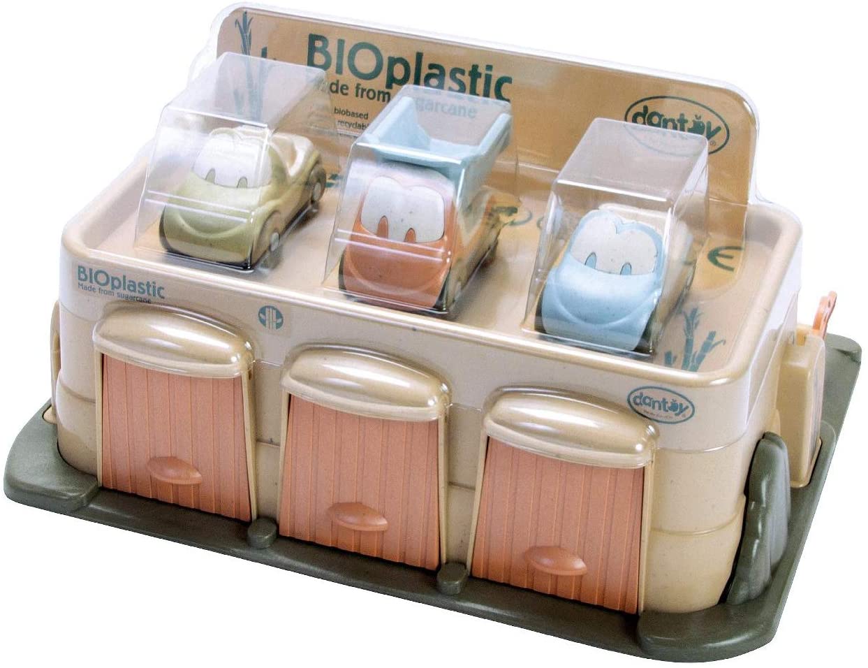 BioPlastic Garage with 3 Cars