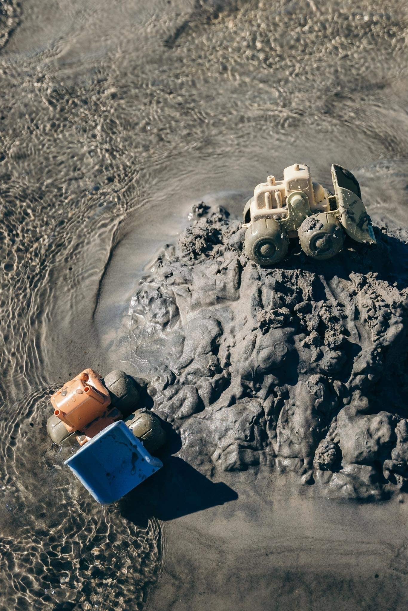 BioPlastic Construction Vehicle Set