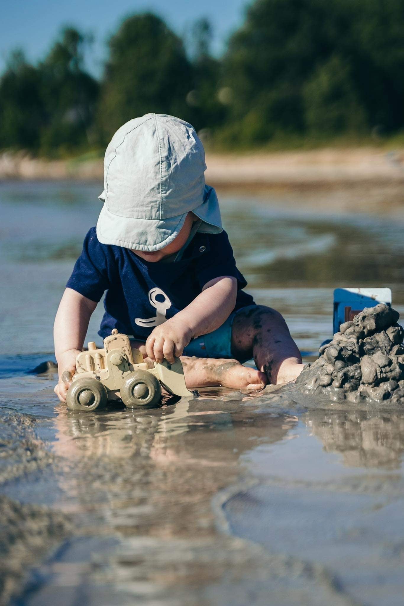 BioPlastic Construction Vehicle Set
