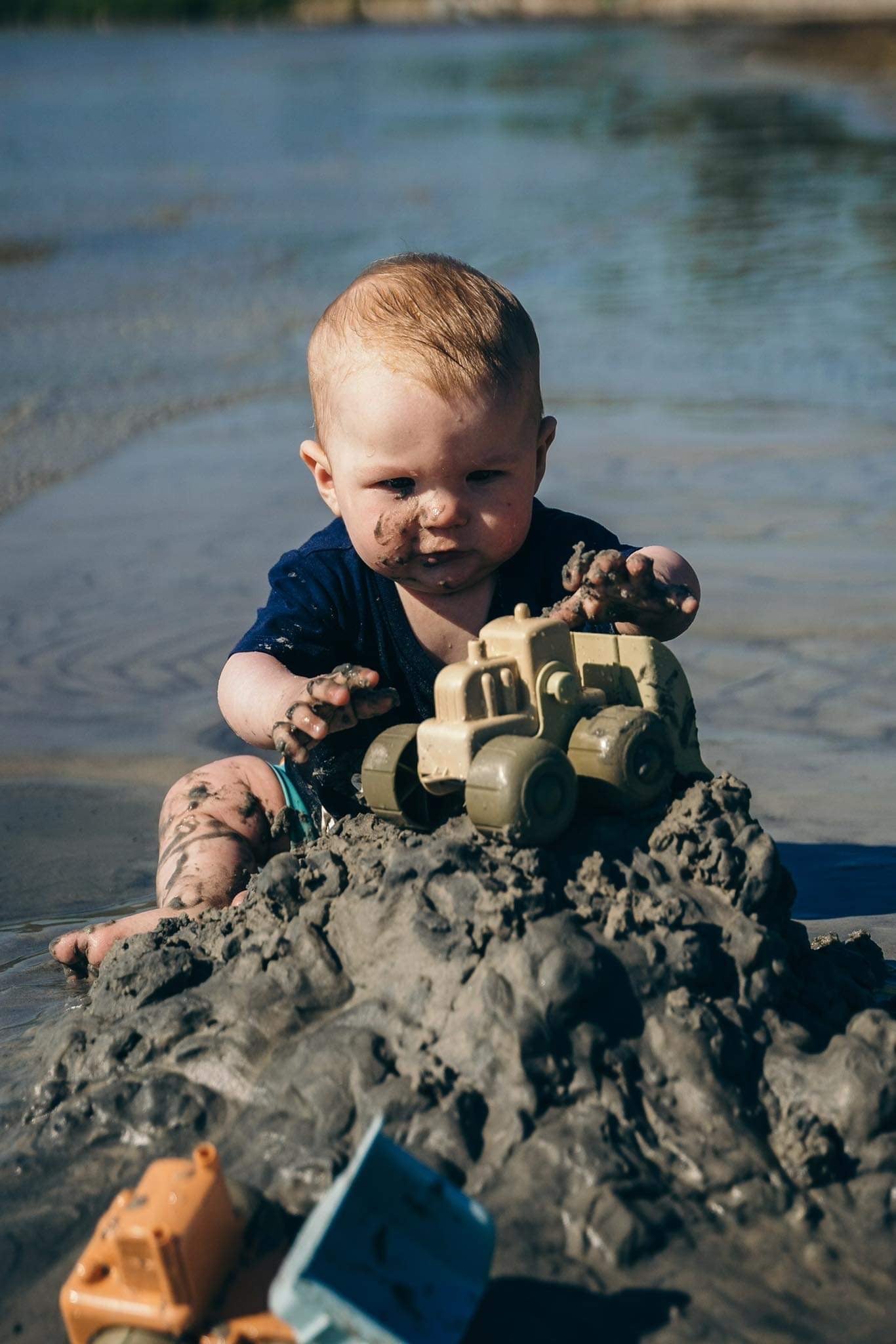 BioPlastic Construction Vehicle Set