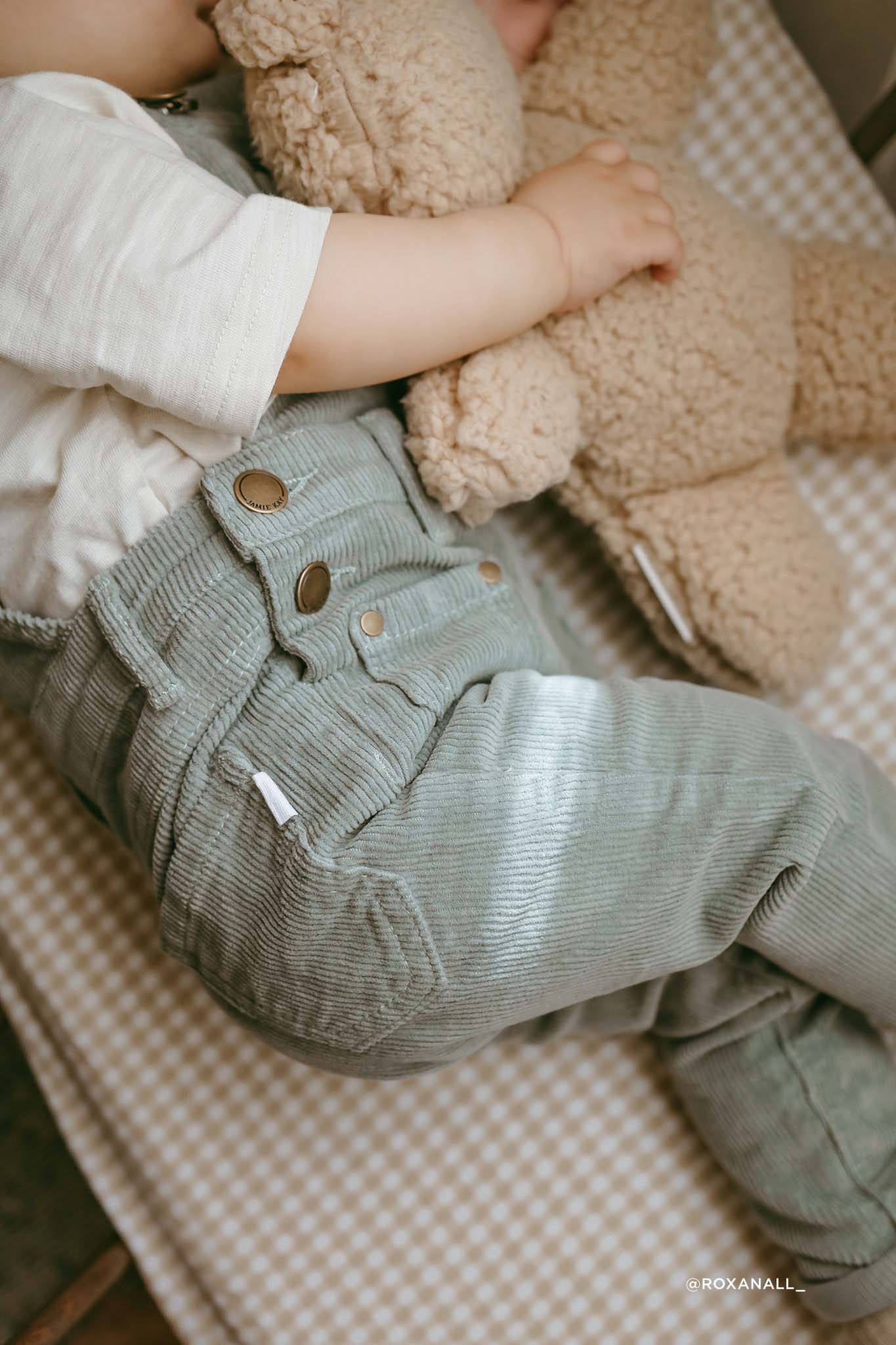 Arlo Cord Overall - Dusted Olive