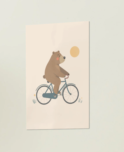 Bear on a Bicycle