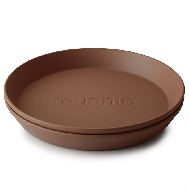 Silicone Dinner Plate - Caramel x2
