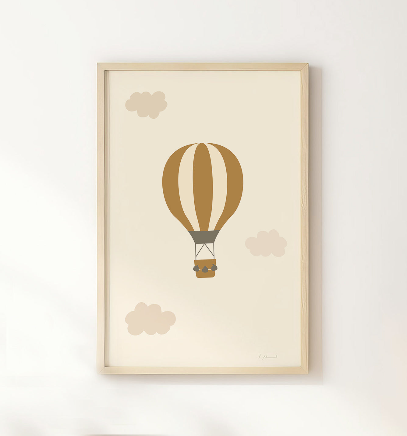 Hot Air Balloon Print