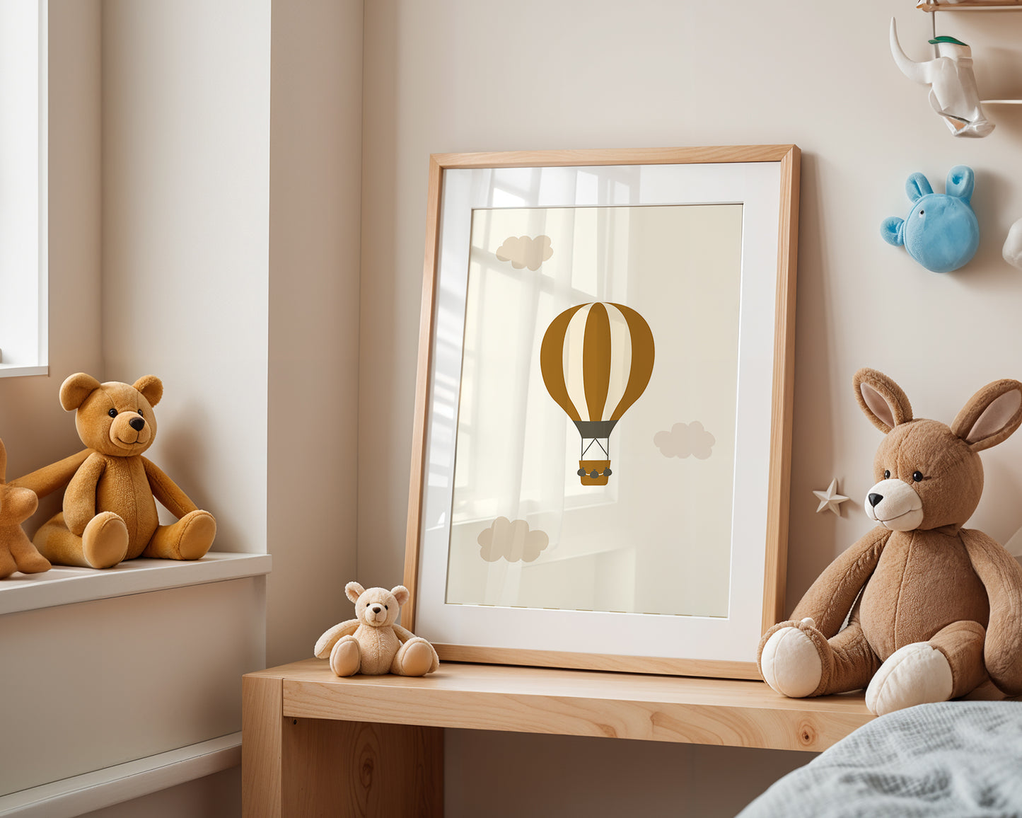 Hot Air Balloon Print