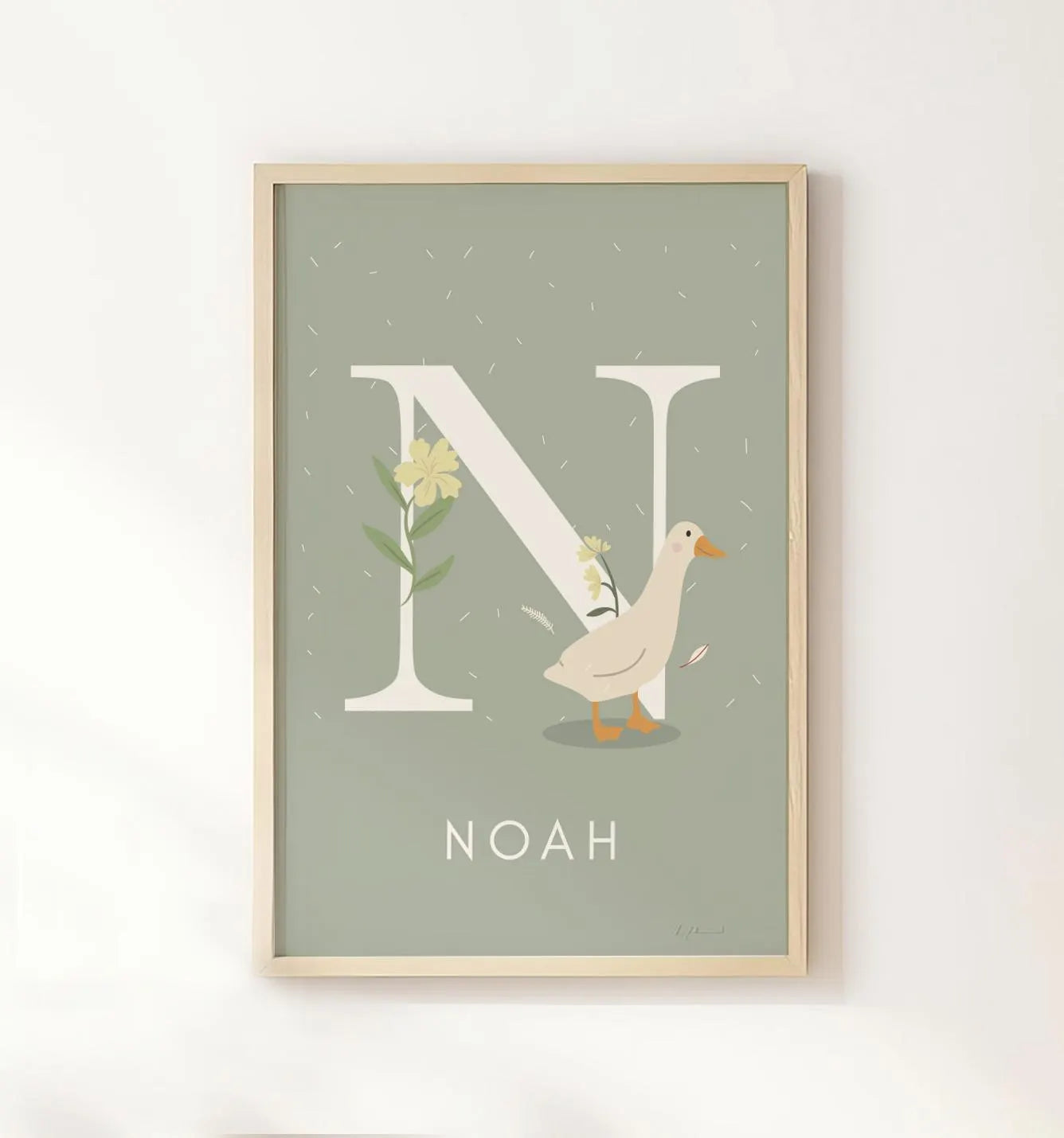 Goose Personalised Name Print