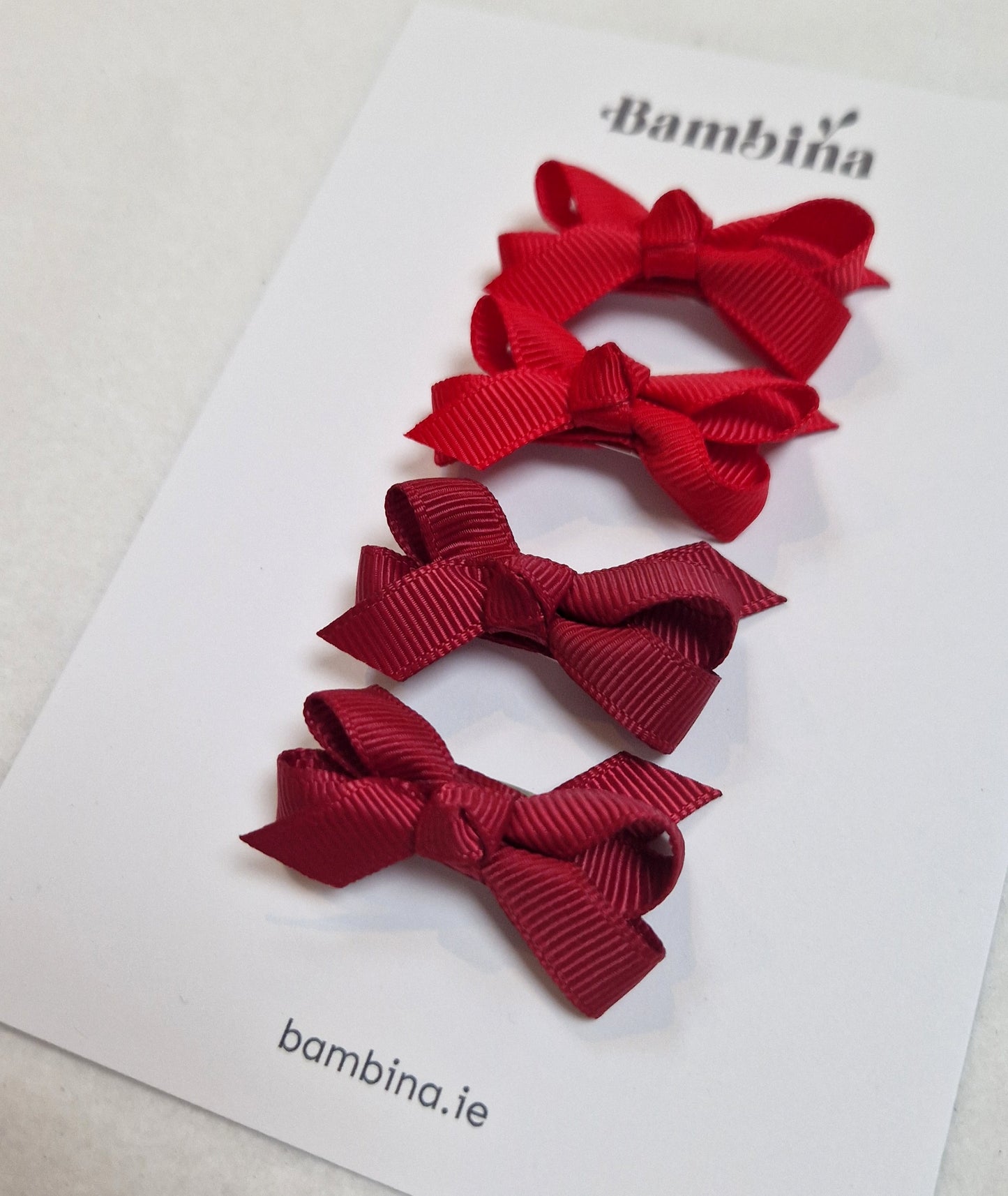 Christmas Dainty Ribbon Hair Bows