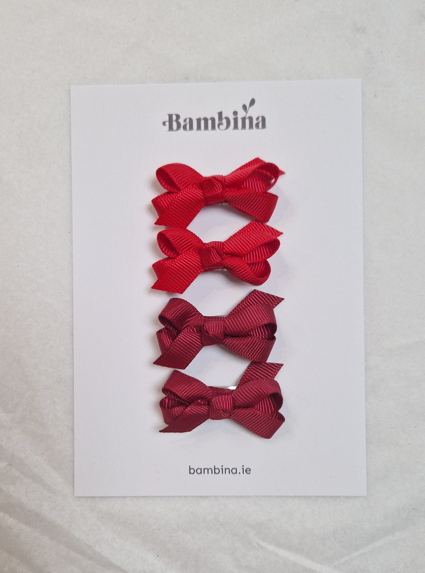 Christmas Dainty Ribbon Hair Bows