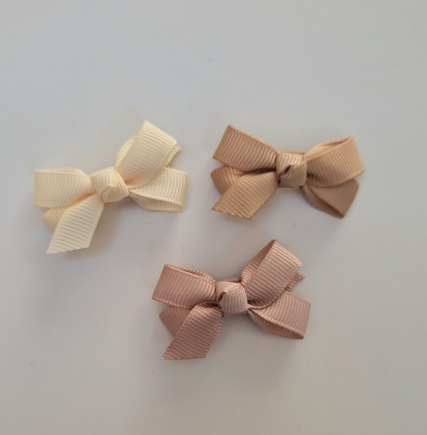 Dainty Ribbon Hair Clip - 3 pack