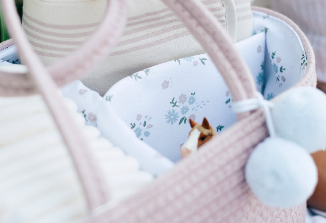 Nappy Caddy - Vintage Rose