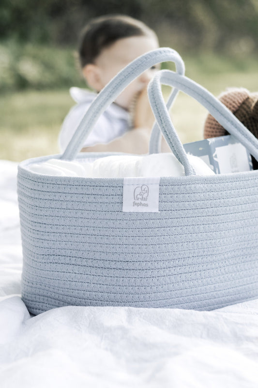 Nappy Caddy - Misty Blue