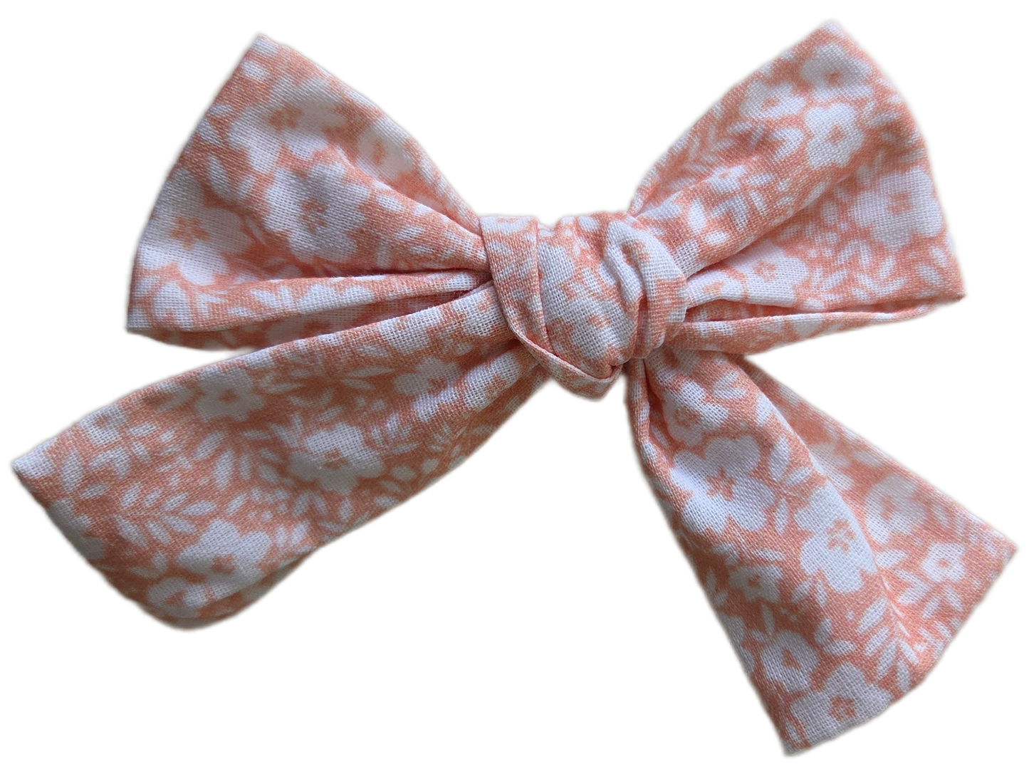 Isla Bow - Peach Peony