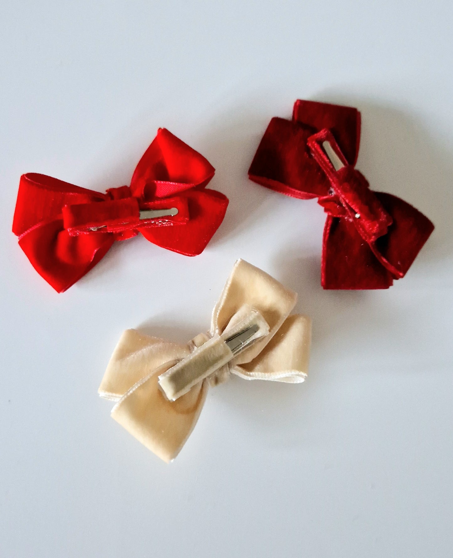 Small Velvet Ribbon Bow