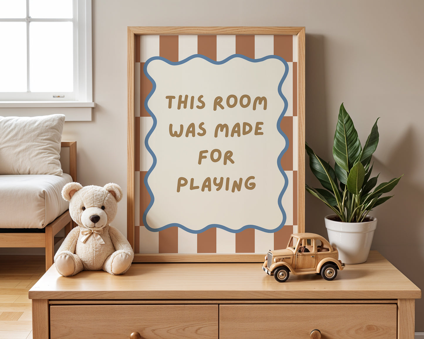 This room was made for playing - Orange